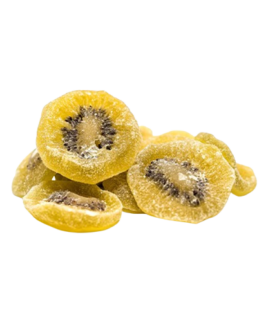 a pile of dried kiwi slices