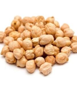 a pile of chickpeas