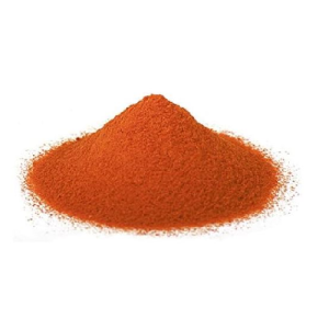 a pile of red powder