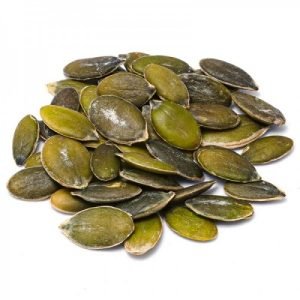 a pile of pumpkin seeds