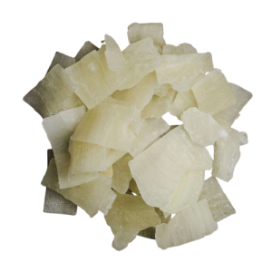 a pile of white food